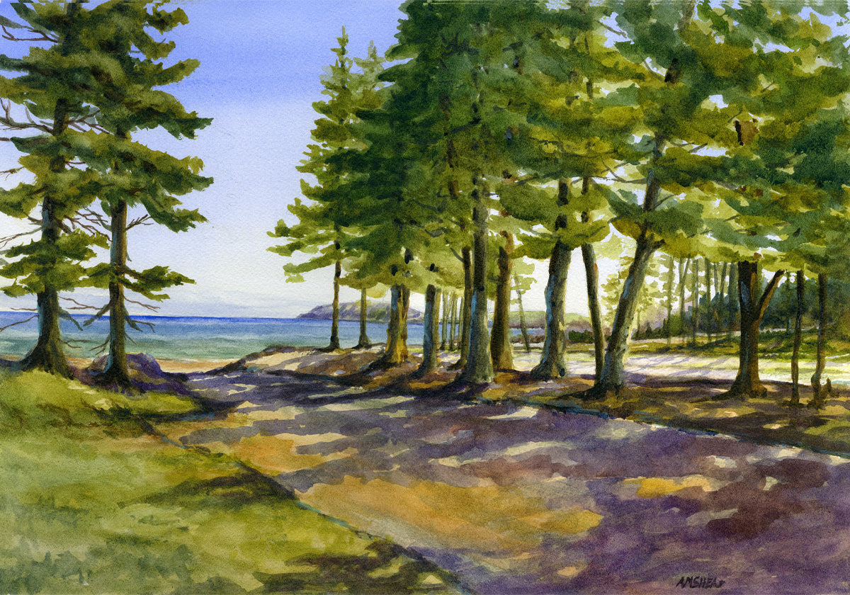 North Bay Beach, Entrance