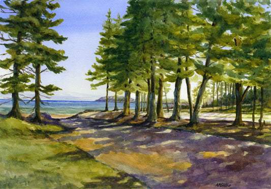 North Bay Beach, Entrance